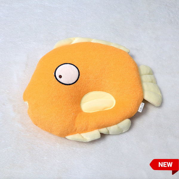 Baby Head Shaper Pillow-Yellow Fish
