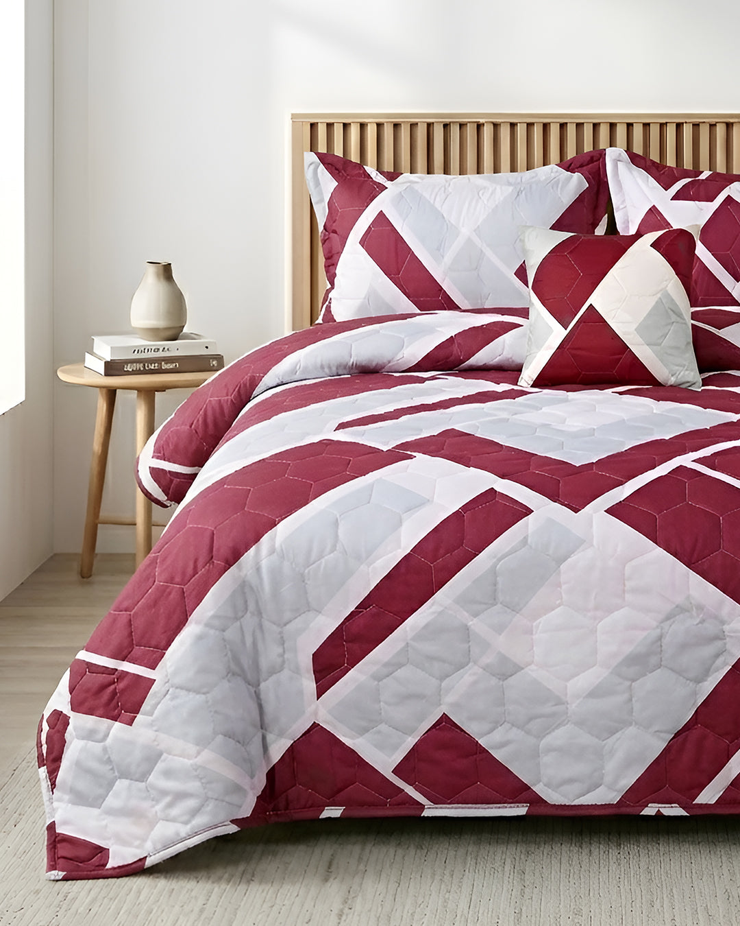 Fantasy 4 Pieces Bed Spread - Roselle