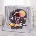 Tiny Tots 2-Ply Cot Baby Blanket - Moon Pup