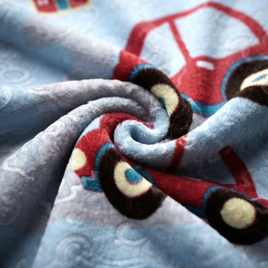 Cuddle Me Baby AC Flannel Blanket - Snuggle Ride