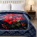Heaven 4KG 2-Ply Double Bed Blanket-Dusk