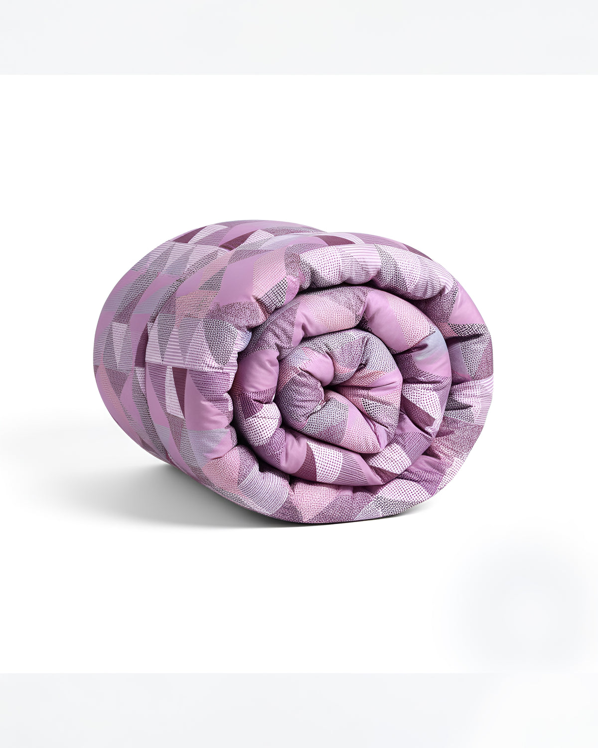 300 GSM Printed King Bed Comforter - Pink Pop