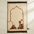 Mughal Prayer Mat Gold Series-Siraj B