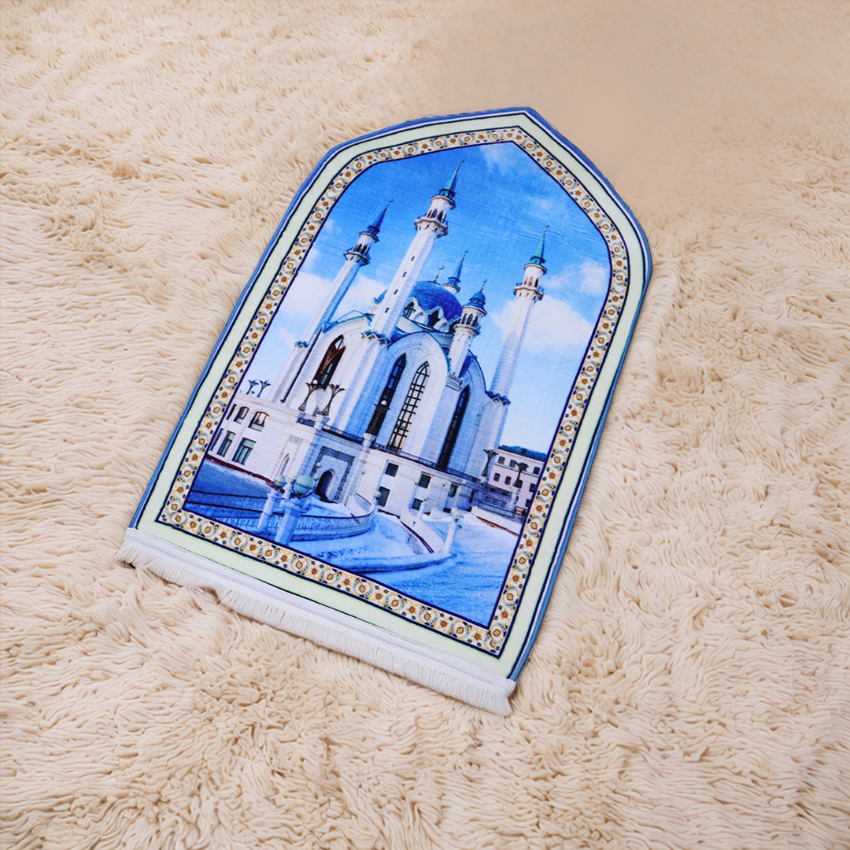 3D Janamaz Prayer Mat- Zarqaa
