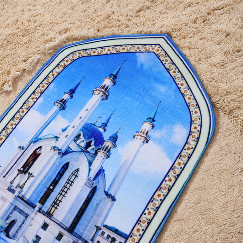 3D Janamaz Prayer Mat- Zarqaa
