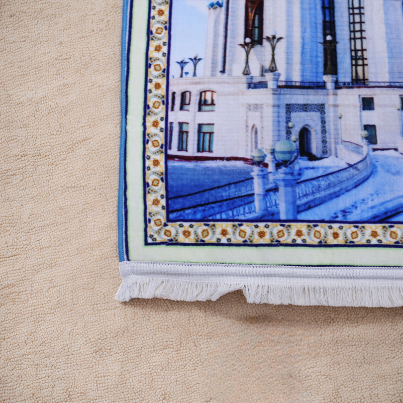 3D Janamaz Prayer Mat- Zarqaa