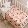 Little Star 1-Ply Cot Baby Blanket - Marigold