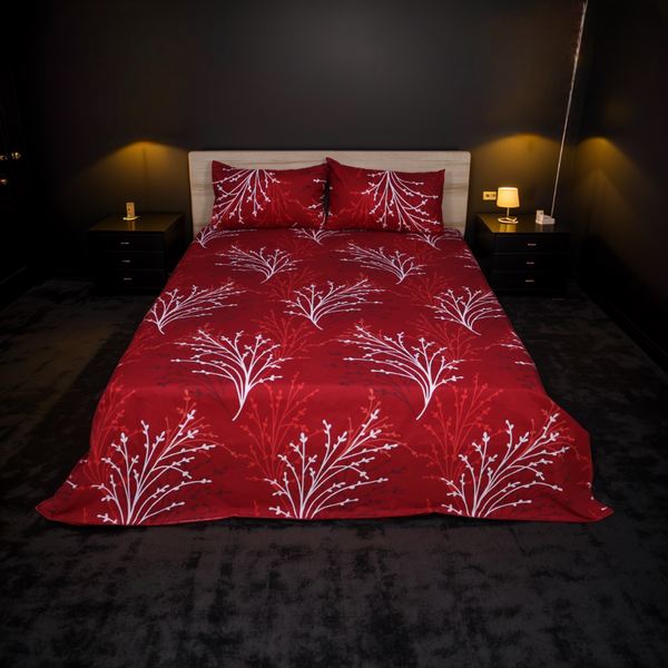 Bed Sheet Fantasy King Bed- Redfrost
