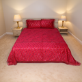 Regal Decor 3-Piece Bed Set-Scarlet