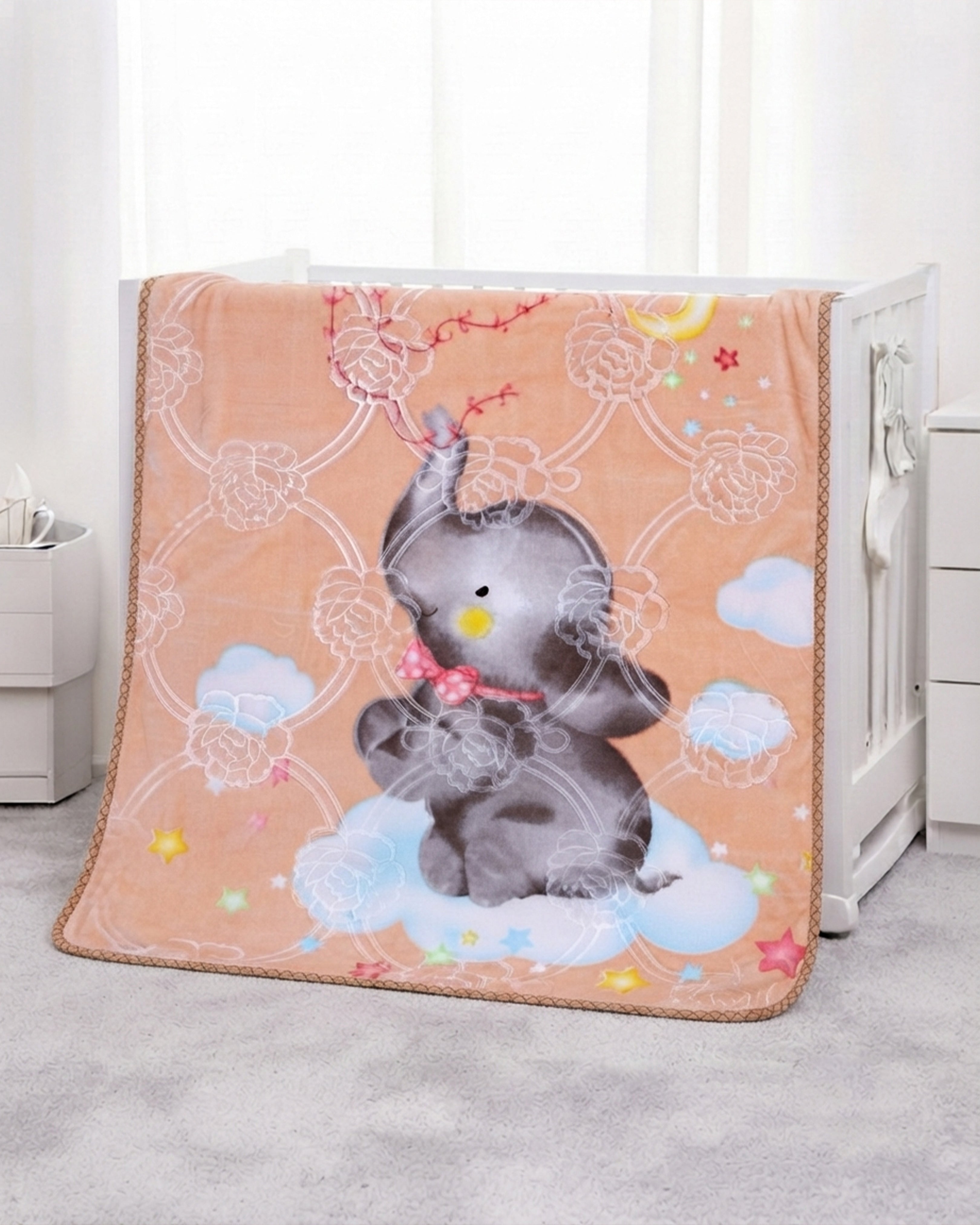 Tiny Tots - Kids Blanket-Coral