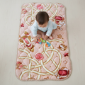Kids Rug Play Mat-Beige (126×71 cm)