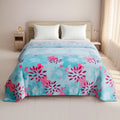 Supremo Flannel AC Blanket - Aqua