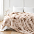 Shaggy Throw Blanket - Camel