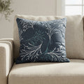 Quilted Cushion - Navy