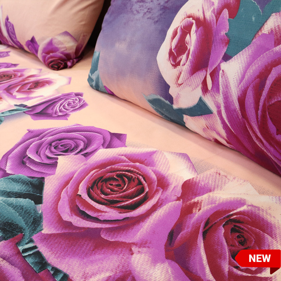 Bed Sheet Fantasy King Bed-Lilac Oasis