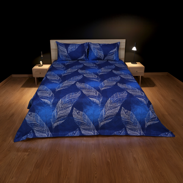 Bed Sheet Fantasy King Bed- Peacock
