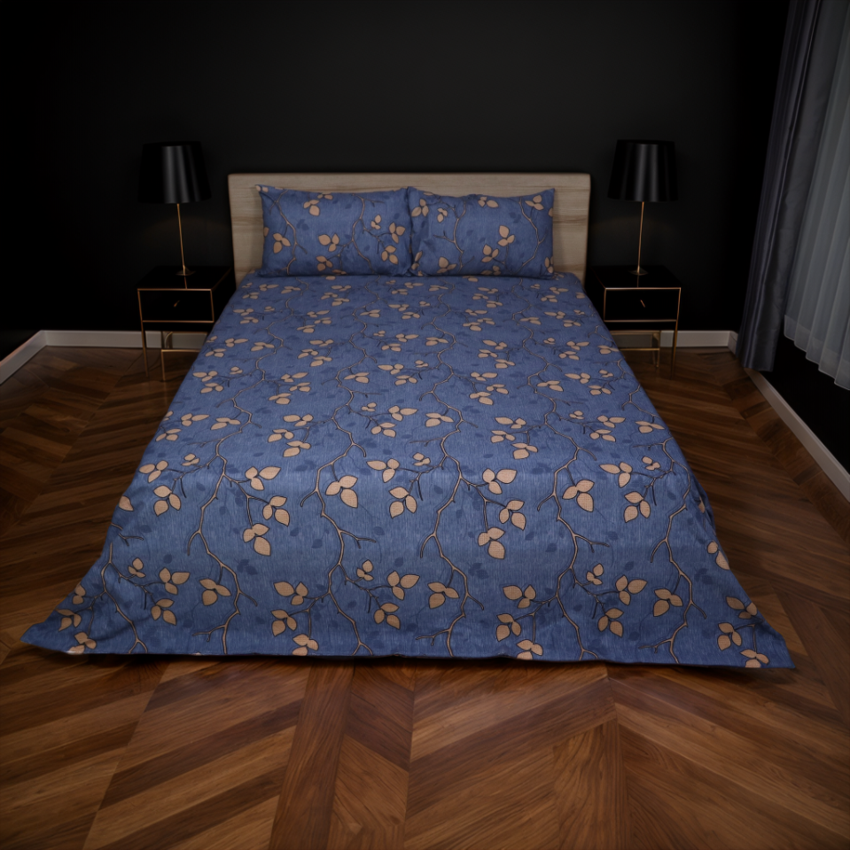 Bed Sheet Fantasy King Bed- Voilet Hour