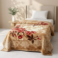 Emperor 2-Ply Single Bed 3 KG Blanket - Saffron