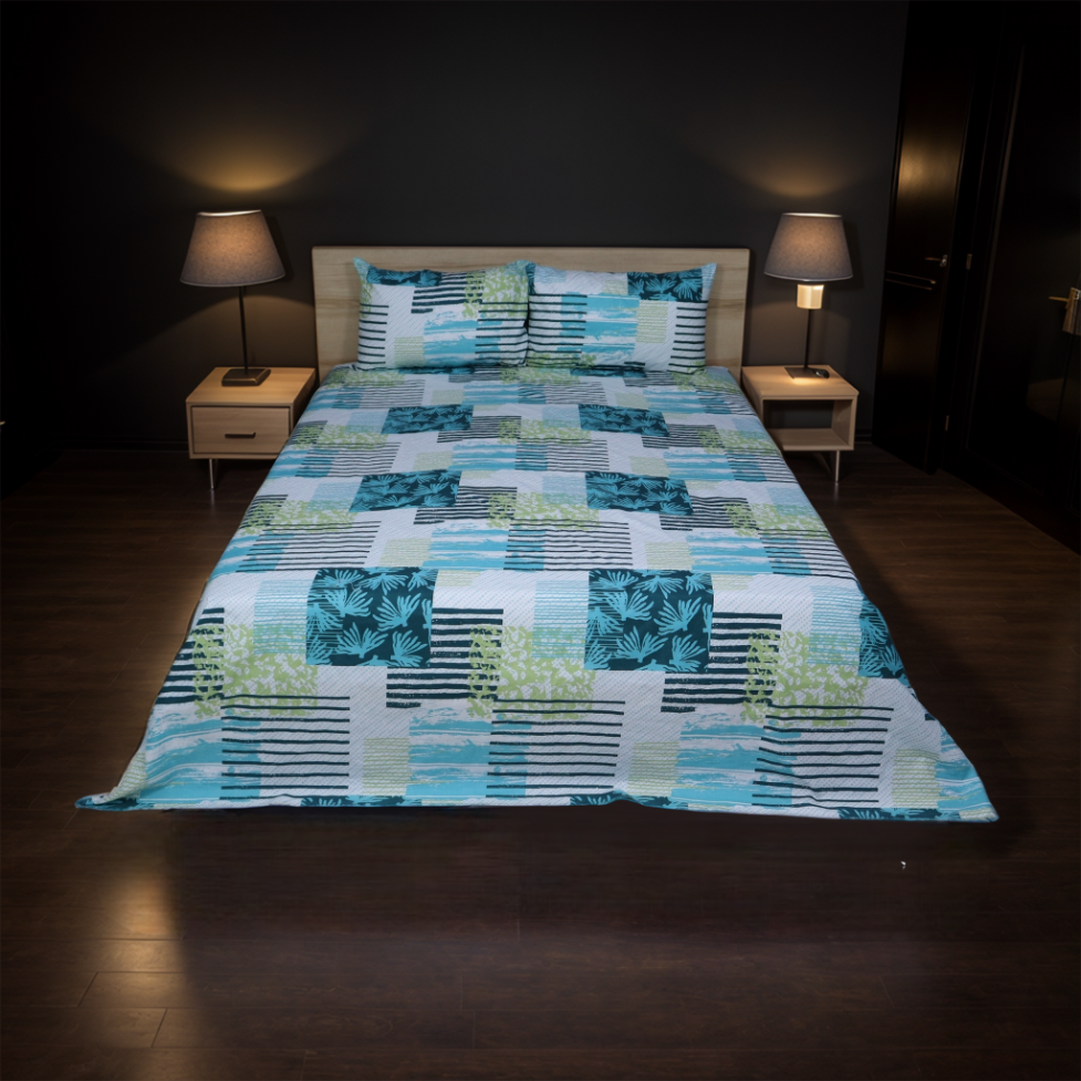 Bed Sheet Fantasy King Bed- Wave