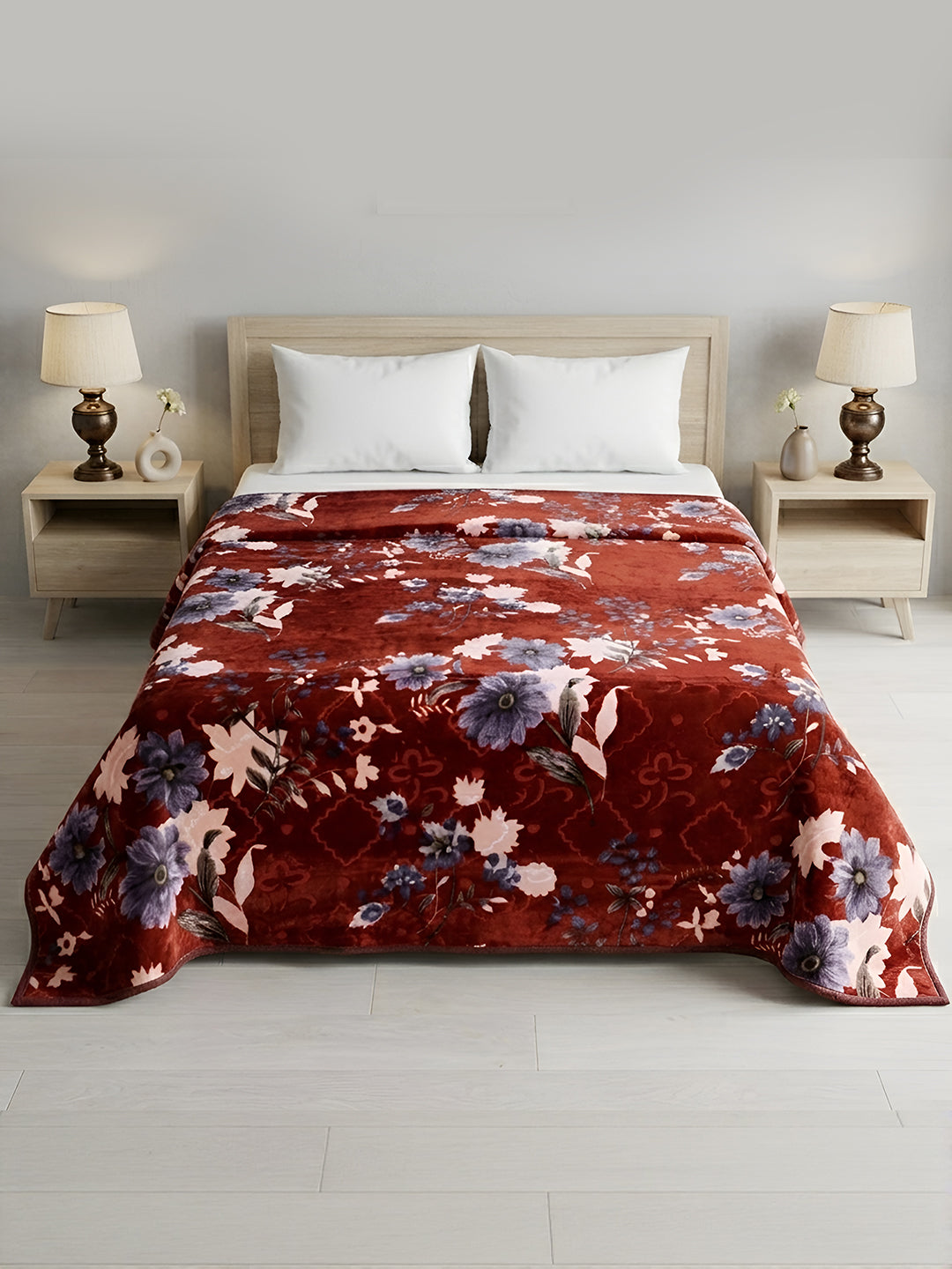 Wonder Flannel AC Blanket- Petaline