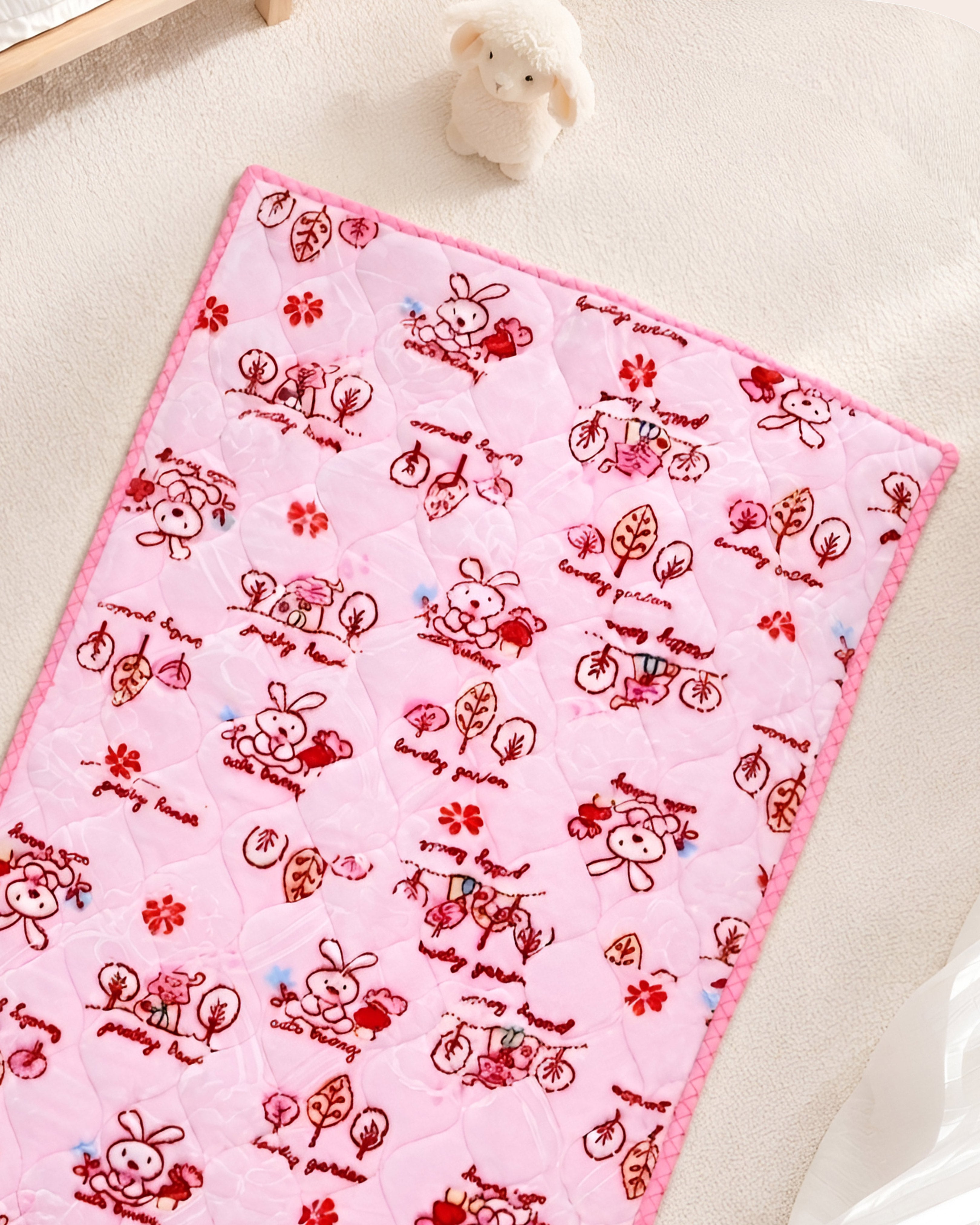 Baby Play Mat Rug - Rosy (65x120 cm)