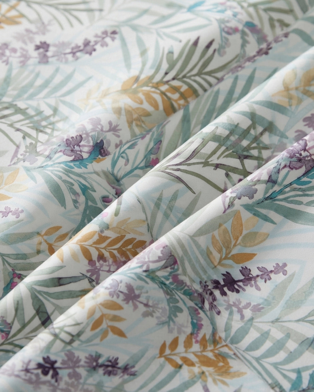 Juniper 100% Cotton Printed Bedsheet (King Bed) | Alba Collection