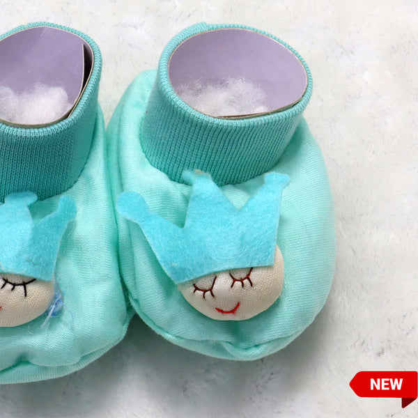 Newborn Baby Shoes-Tiffany Blue