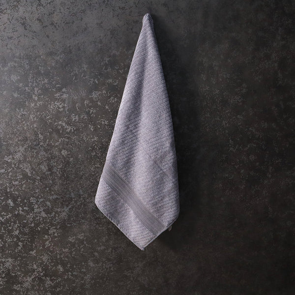 Premium Cotton Towel Plain-Grey
