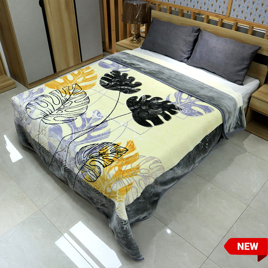 Empire King Bed 6.5 KG Blanket-Grey-Plushmink