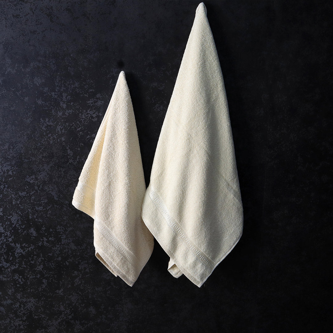 Premium Cotton Towel-White