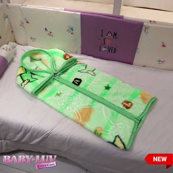 Baby Blanket Baby Luv-Mint Green