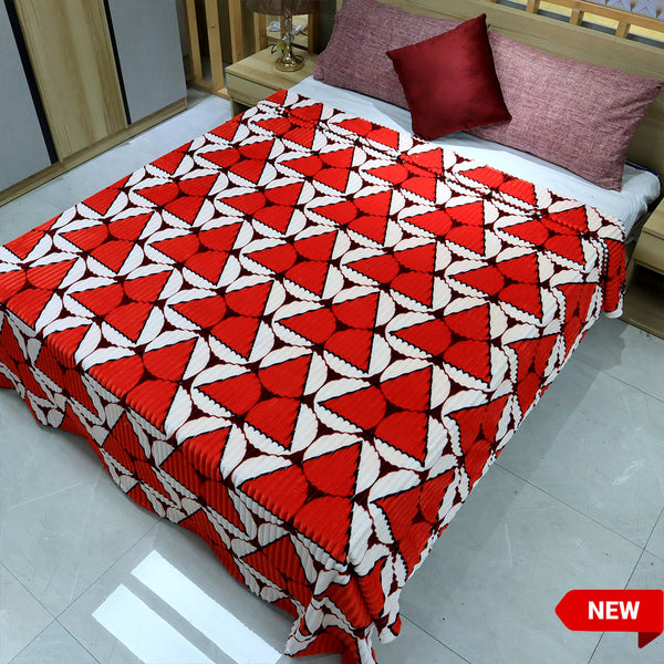 Supremo Plus Double AC Blanket-Red Triangle