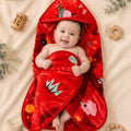 Baby Chic Hood Blanket - Jelly
