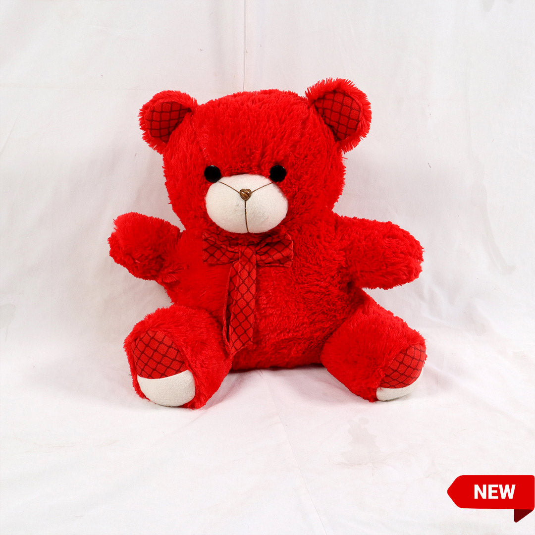 Stuffed Teddy Bear- Red