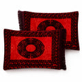Printed Pillow Covers Pair - Cardinal