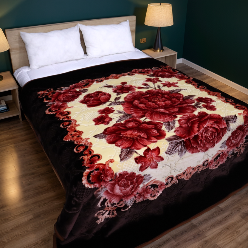 Empire 6KG 2-Ply King Bed Blanket-Cedar
