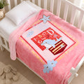 Mini Me 1-Ply Kids Blanket - Bubbles