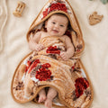 Baby Chic Hood Blanket - Bloom