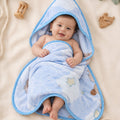 Tiny Tots 2-Ply Hood Baby Blanket - Cloud Nap
