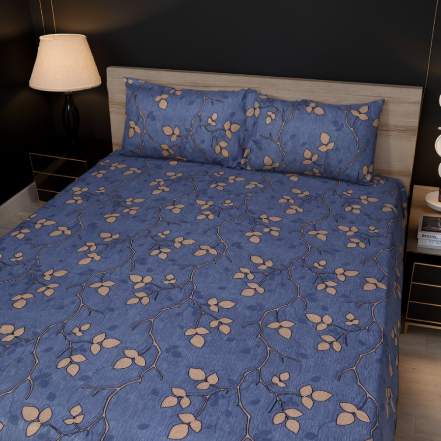 Bed Sheet Fantasy King Bed- Voilet Hour