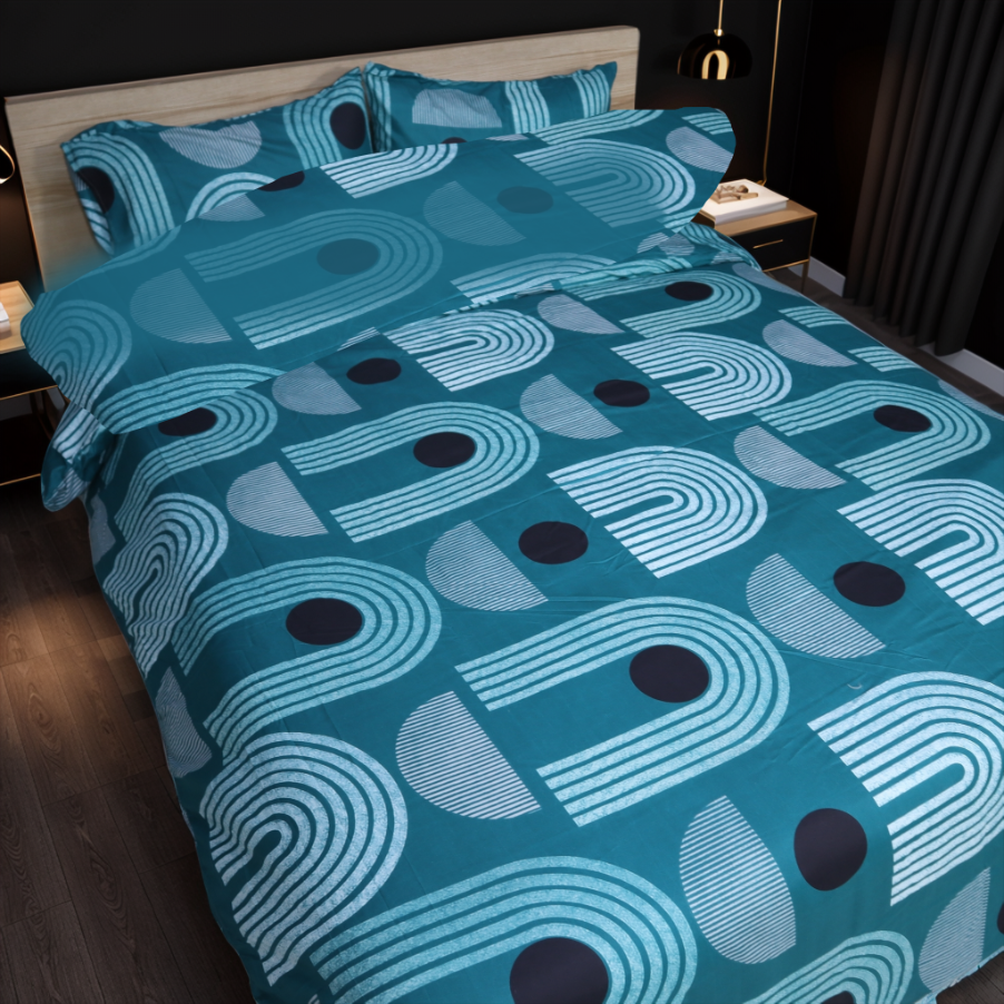 Fantasy Duvet Cover Set Teal