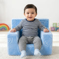 Little Lounger Baby Sofa - Light Blue
