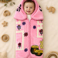 Tiny Tots Zipper Cloud Baby Blanket - Bubblegum Bee