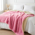 Sherpa Throw Blanket - Pink
