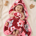 Little Star 1-Ply Hood Baby Blanket - Mellow