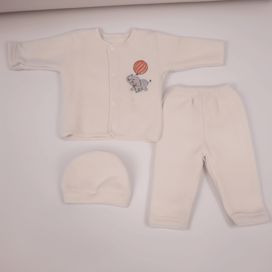 Baby Winter Suit Set 3 Pc (Pack of 3) - Multi