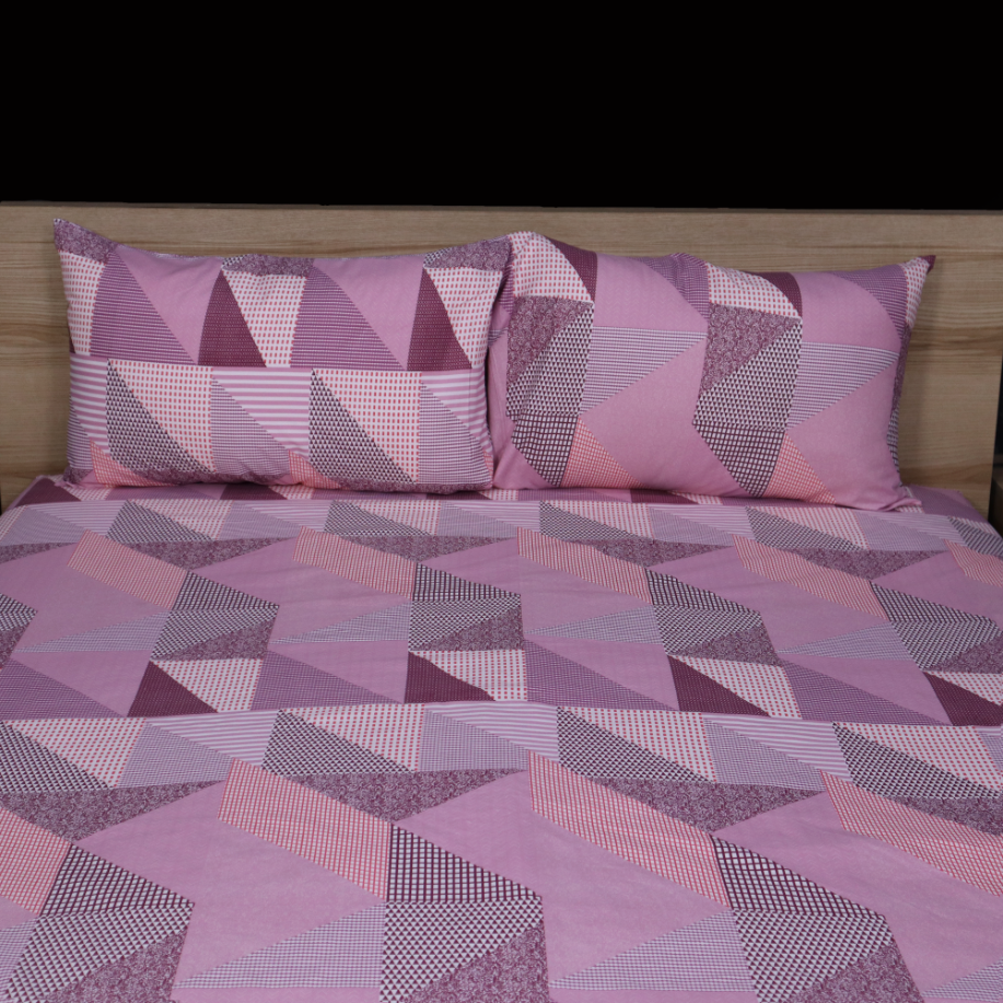 Bed Sheet Fantasy King Bed- Pink Pop