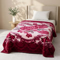 Emperor 2-Ply Single Bed 3 KG Blanket - Rosewood