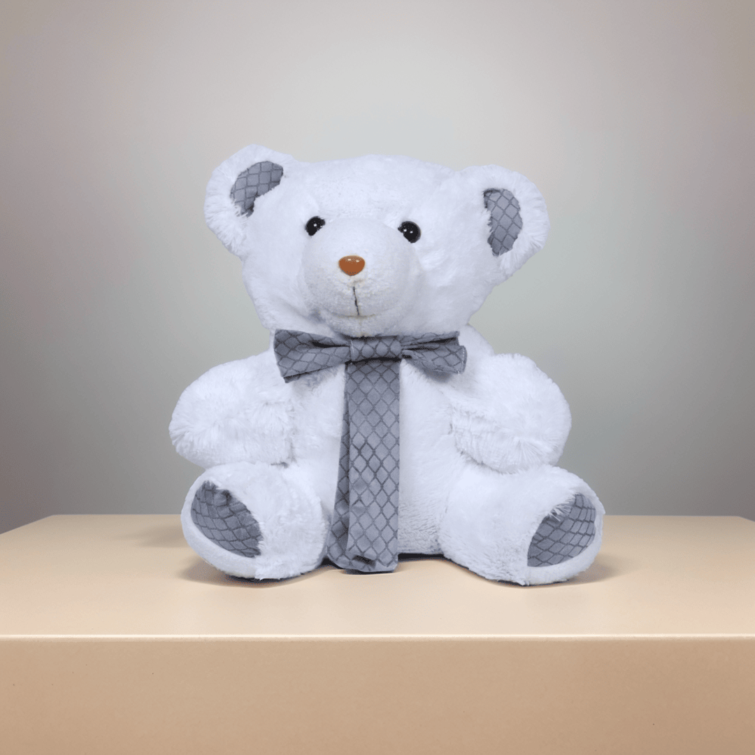 Stuffed Teddy Bear-White