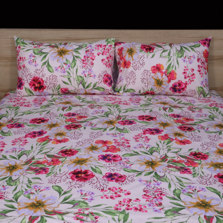 Bed Sheet Fantasy King Bed- Floral